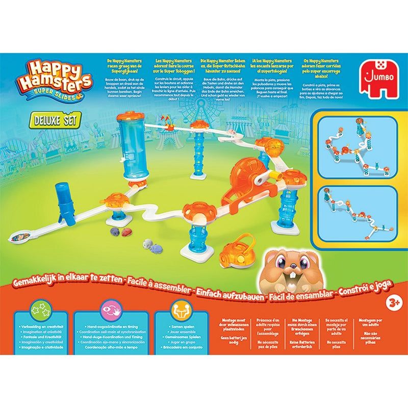 Jumbo Happy Hamsters Knikkerbaan Deluxe Set