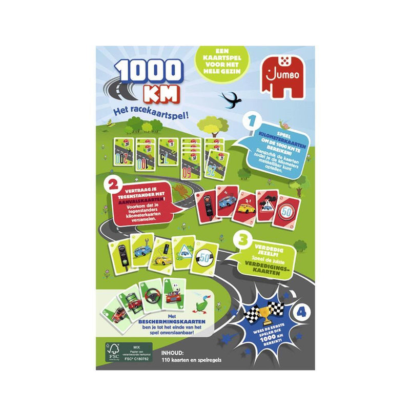 Jumbo 1000 KM Kaartspel