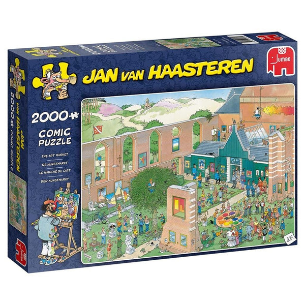 Jan van Haasteren Legpuzzel - De Kunstmarkt, 2000st.