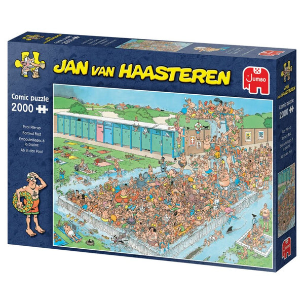 Jan van Haasteren Legpuzzel - Bomvol Bad, 2000st.