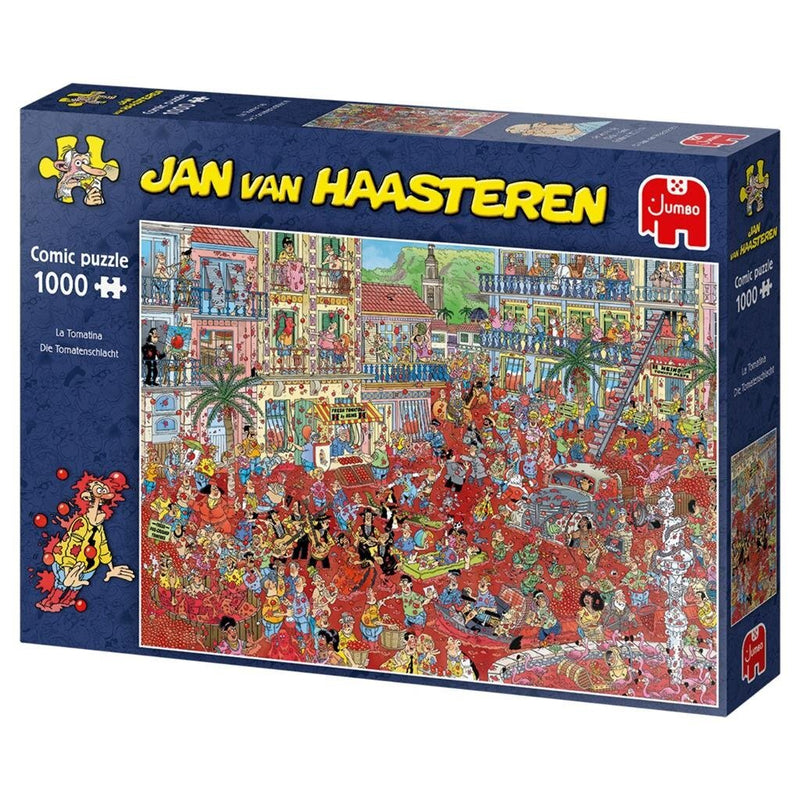 Puzzel 1000 st. JvH La Tomatina