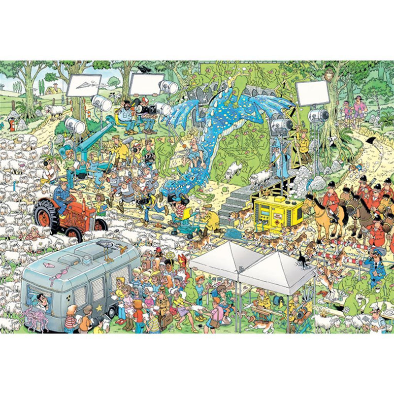 Jan van Haasteren Legpuzzel - De Filmset, 2000st.