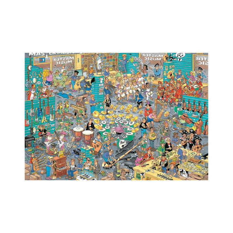 Jumbo Puzzel Jan Van Haasteren De Muziekwinkel 5000 Stukjes