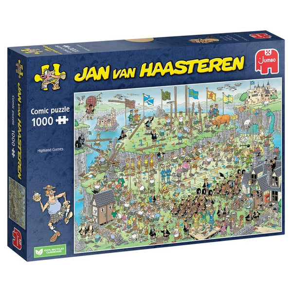 Jan van Haasteren Legpuzzel - Highland Games, 1000st.