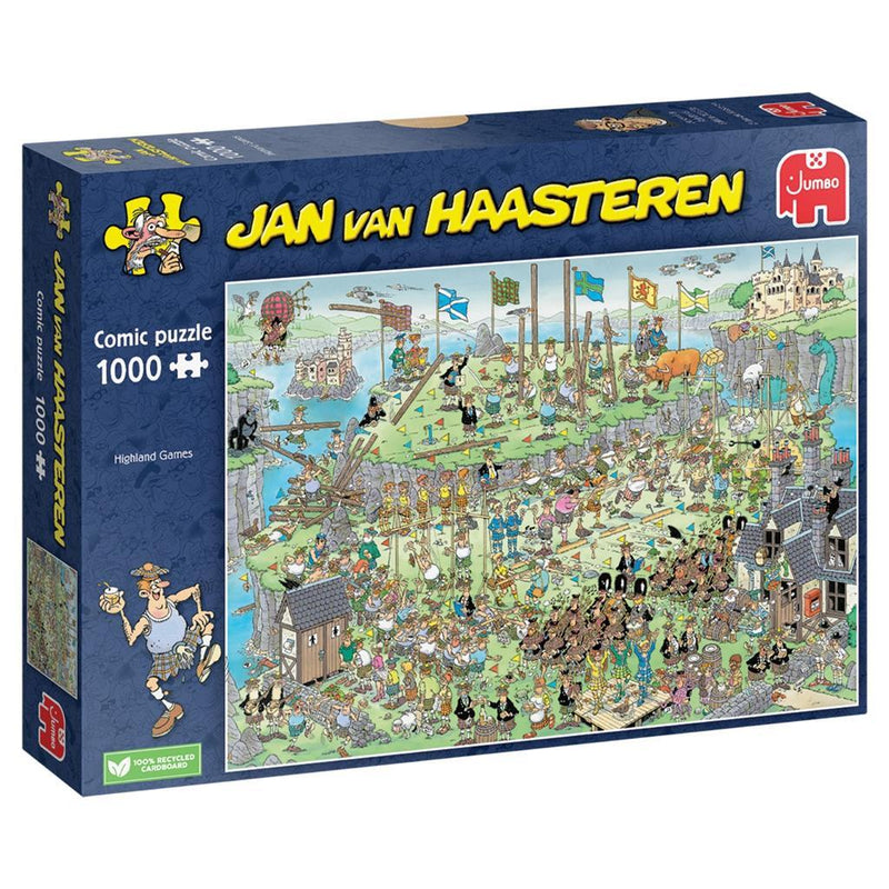 Jan van Haasteren Legpuzzel - Highland Games, 1000st.