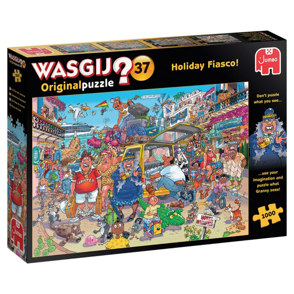 Jumbo Puzzel Wasgij Original Vakantiefiasco 1000 Stukjes