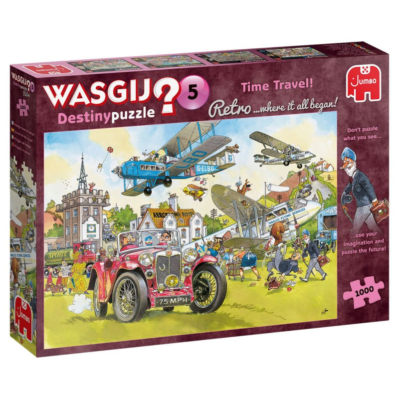 legpuzzel Wasgij Tijdreizen 68 x 49 cm 1000 stukjes