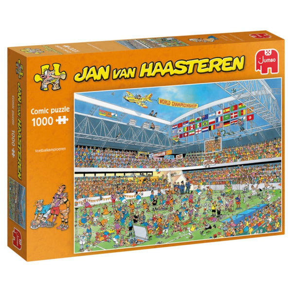 Jumbo Puzzel Jan Van Haasteren Voetbalkampioenen 1000 Stukjes