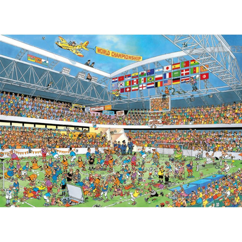 Jumbo Puzzel Jan Van Haasteren Voetbalkampioenen 1000 Stukjes