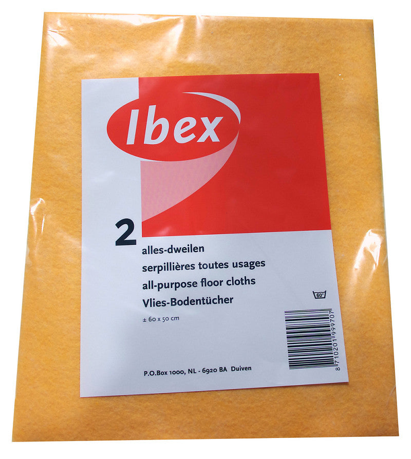 Ibex allesdweil viscose 50x60cm 2 stuks