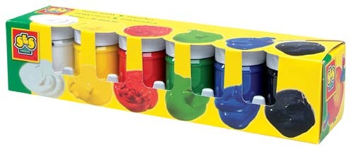 SES 00311 Plakkaatverf 6x50ml