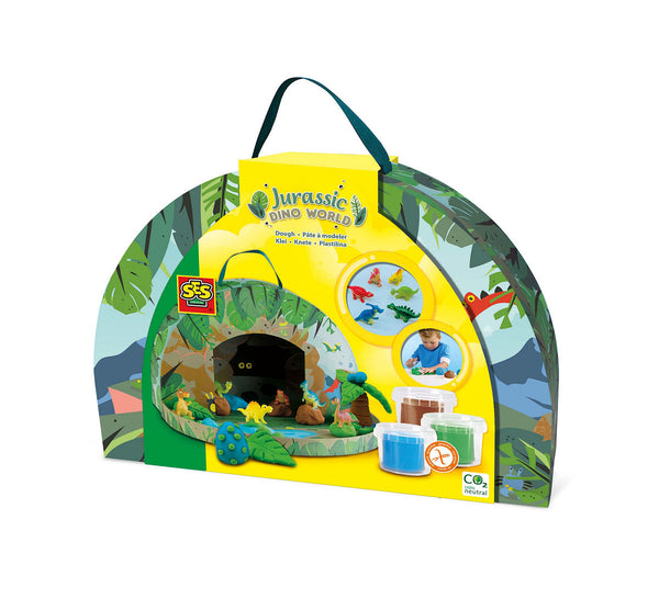 SES Creative Jurassic Dino Wereld - Speelkoffer