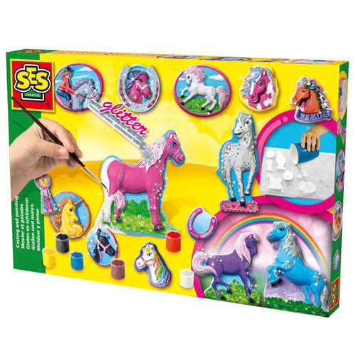 SES Gips Gieten en Schilderen - Paarden