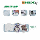 SES Creative Beedz Art Strijkkralen Wolf 45.5x30 cm 7000 Stuks
