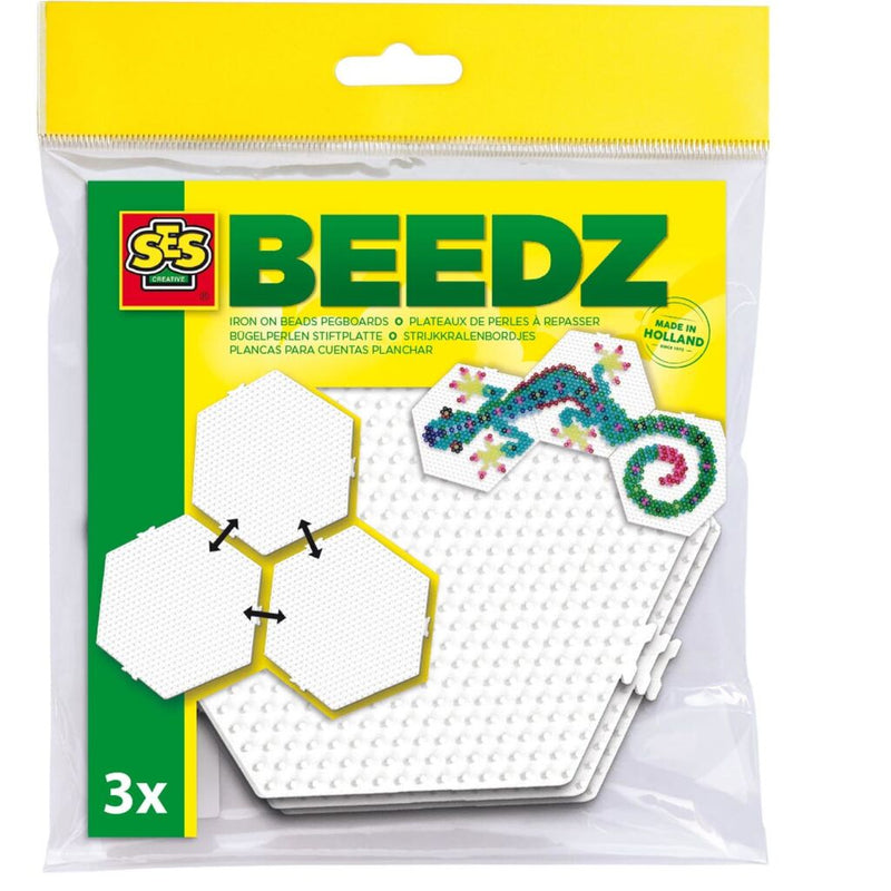 SES Zeshoek Koppelbaar Legbord, 3st.