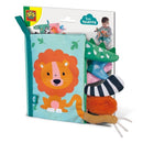SES Tiny Talents Sensory Soft Dierenstaarten Boek