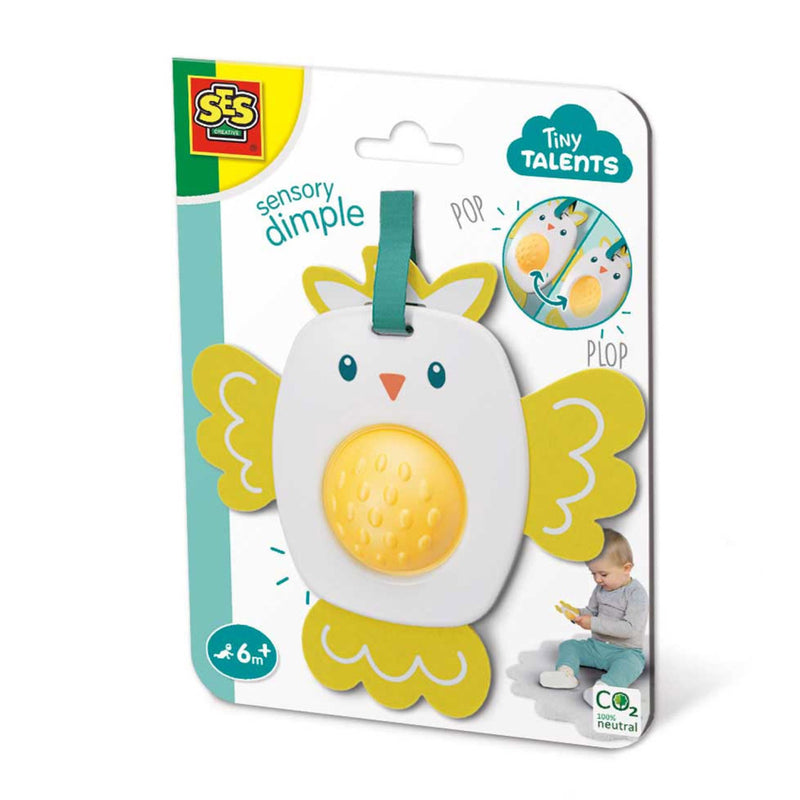 SES Tiny Talents - Grijpspeelgoed Dimple - Vogel