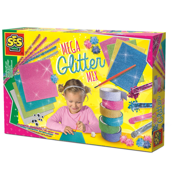 SES Mega Glitter Knutselset
