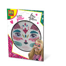 SES Crestive Fashion Glitter Gezicht-Tattoo Kat