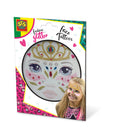 SES Creative Fashion Glitter Gezicht Tattoo Prinses