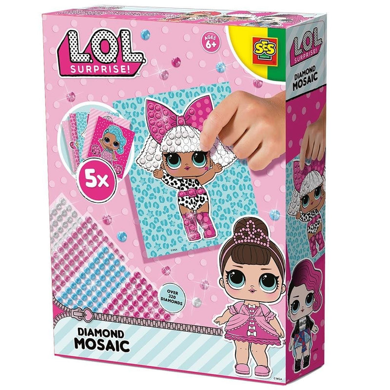 SES Creative L.O.L. Surprise Diamant Moza&iuml;ek
