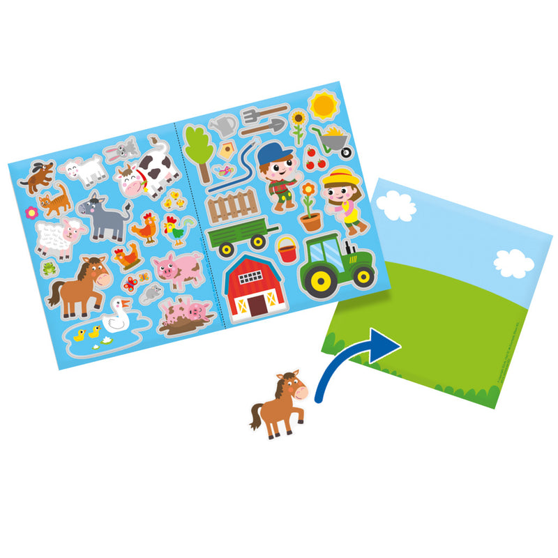 SES Raamstickers Boerderij