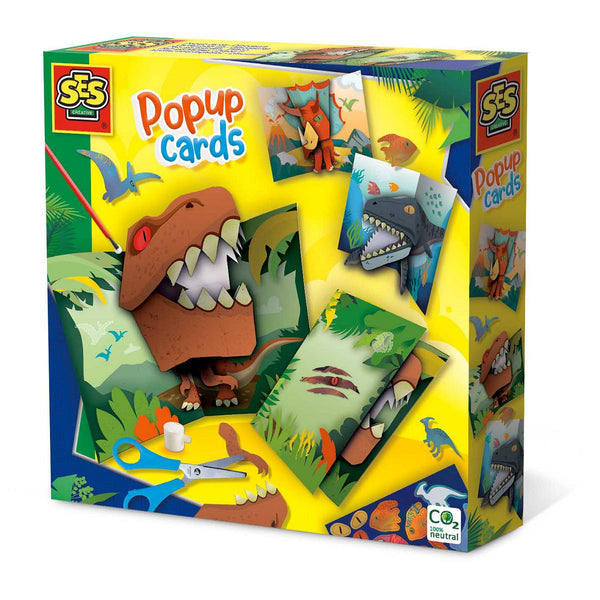 SES Pop-up Kaarten Dino's