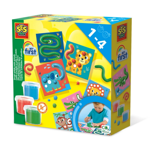 SES My First My First - Klei Opdrachtkaarten Dieren