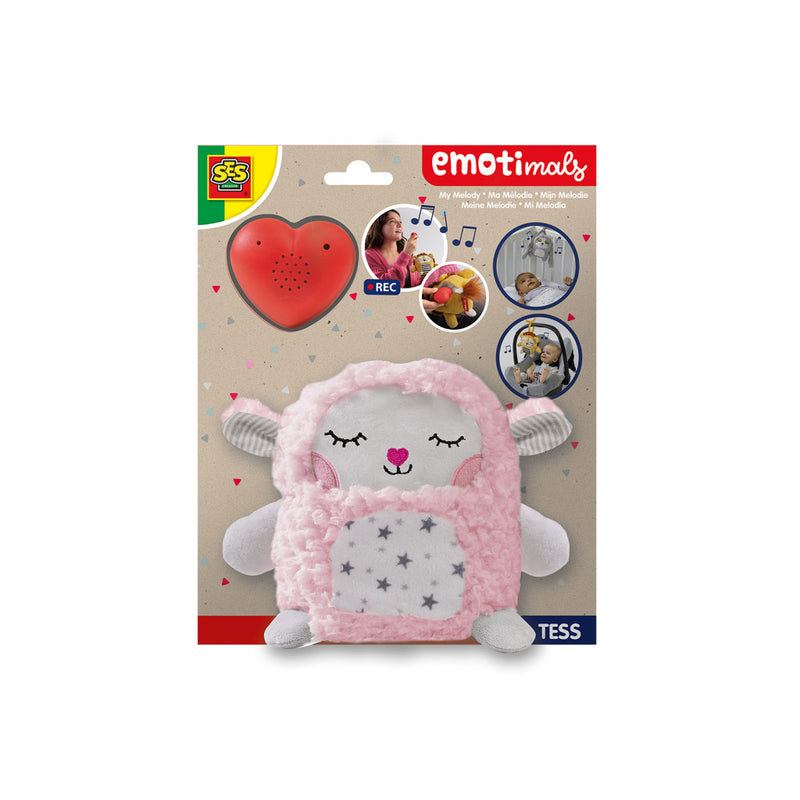 SES Creative Emotimals Mijn Melodie Tess Knuffel + Geluid