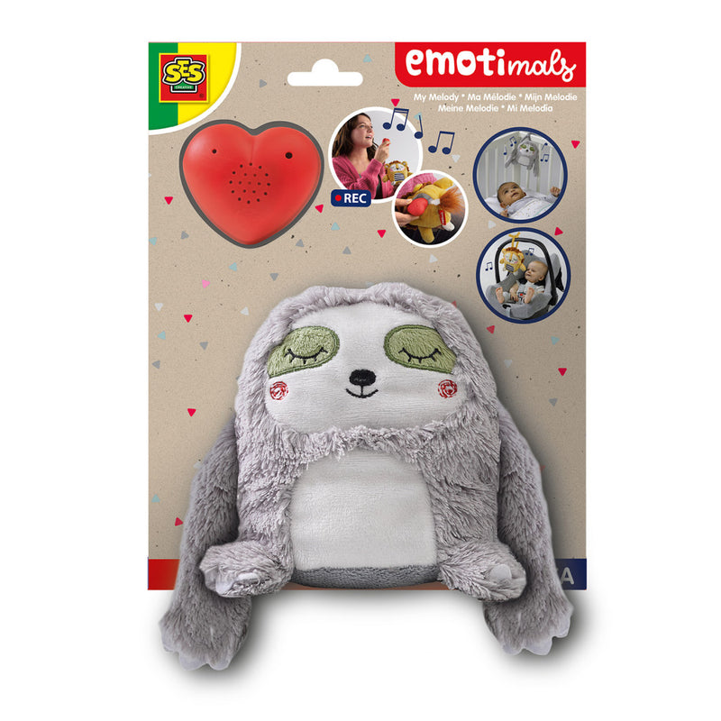 SES Creative Emotimals Mijn Melodie Luka Knuffel + Geluid