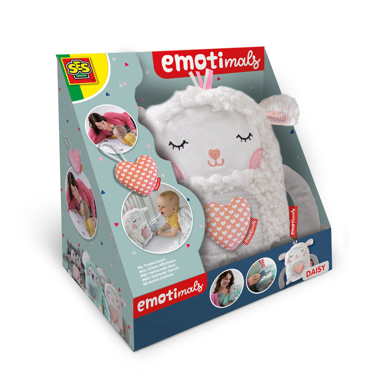 SES Creative Emotimals Mijn Vertrouwde Geur Daisy Knuffel