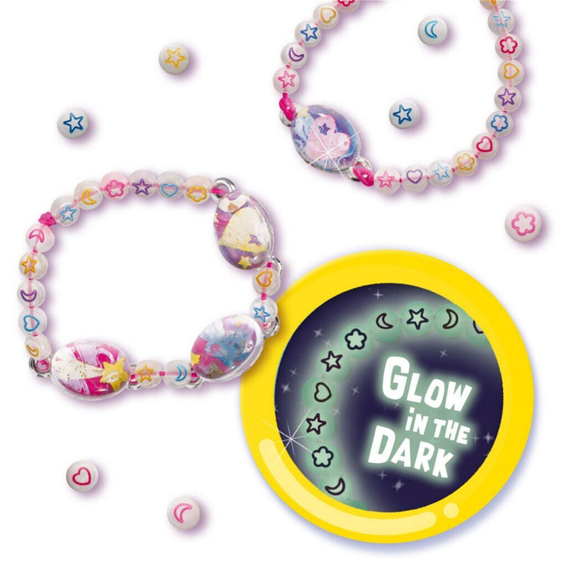 SES Glow in the Dark Galaxy Armbanden