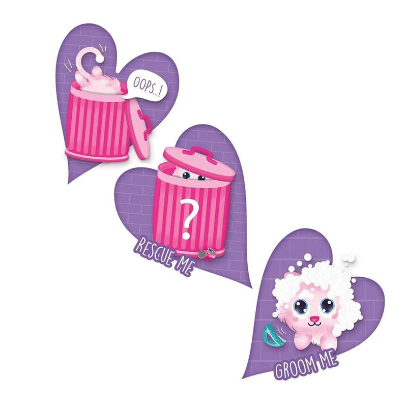 SES Creative Trashcan Pets Verrassings-Knuffel