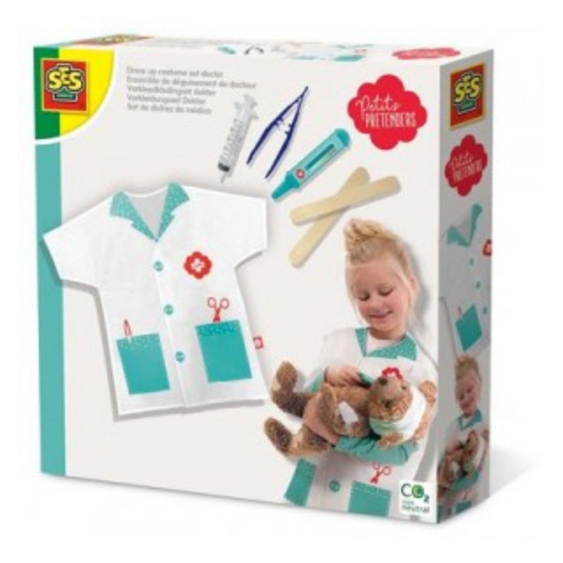 SES Petit Pretenders Verkleedkledingset Dokter