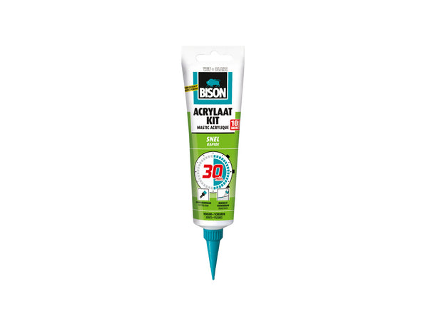 Bison Acrylaatkit 30 Minuten 150ml hangtube wit