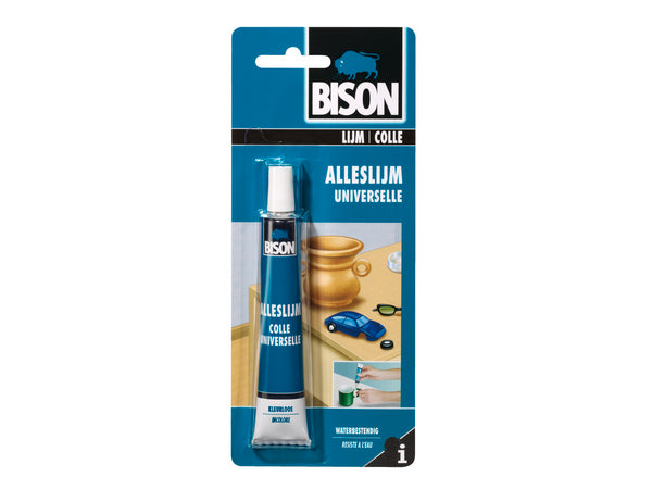 Bison Alleslijm 25ml tube kaart