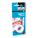 Bison 1799000104 1493044 2-zijdig Plakband Wit