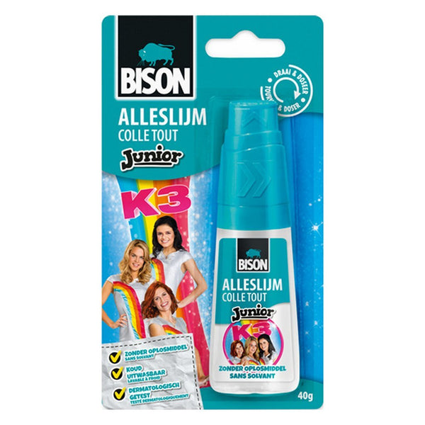 Bison BI-6313314 Junior K3 Alleslijm Draai en Doseer 40 g