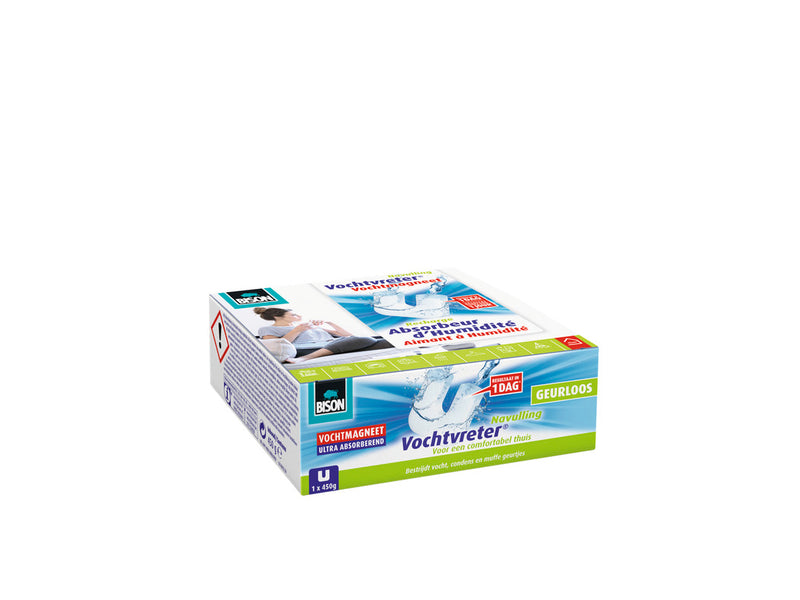 Bison Vochtvreter Navulling Vochtmagneet 450 g
