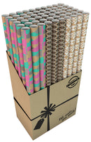 Kadopapier Kraft Printed 200x70cm