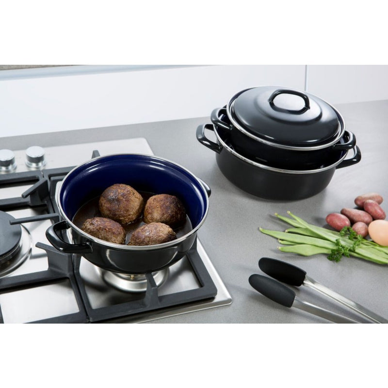 BK Fortalit Braadpan 36 cm Zwart