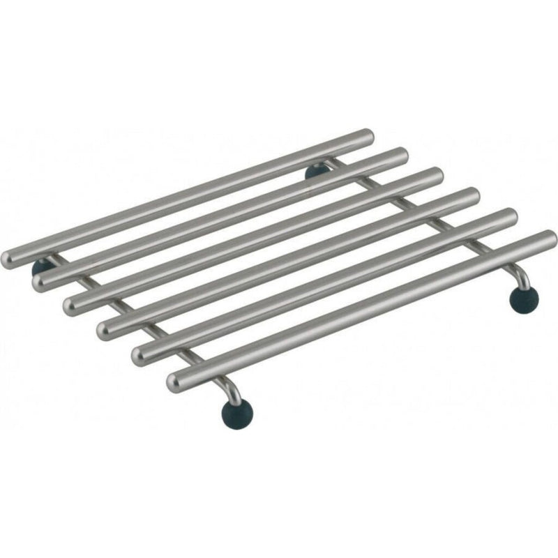 BK Solutions Onderzetter 24x20 cm RVS/Zwart