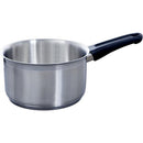 BK Karaat+ Steelpan 16 cm RVS/Zwart