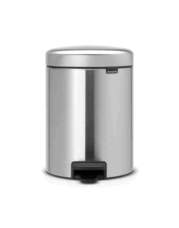 Brabantia Newicon Pedaalemmer 5L Mat Staal