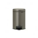 Brabantia Newicon Pedaalemmer 3L Platinum
