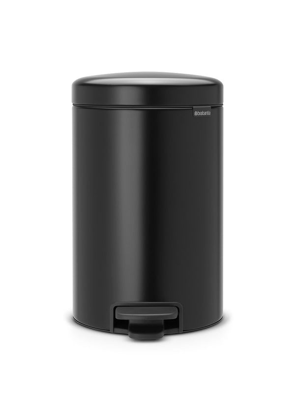 Brabantia NewIcon Pedaalemmer 12L Mat Zwart