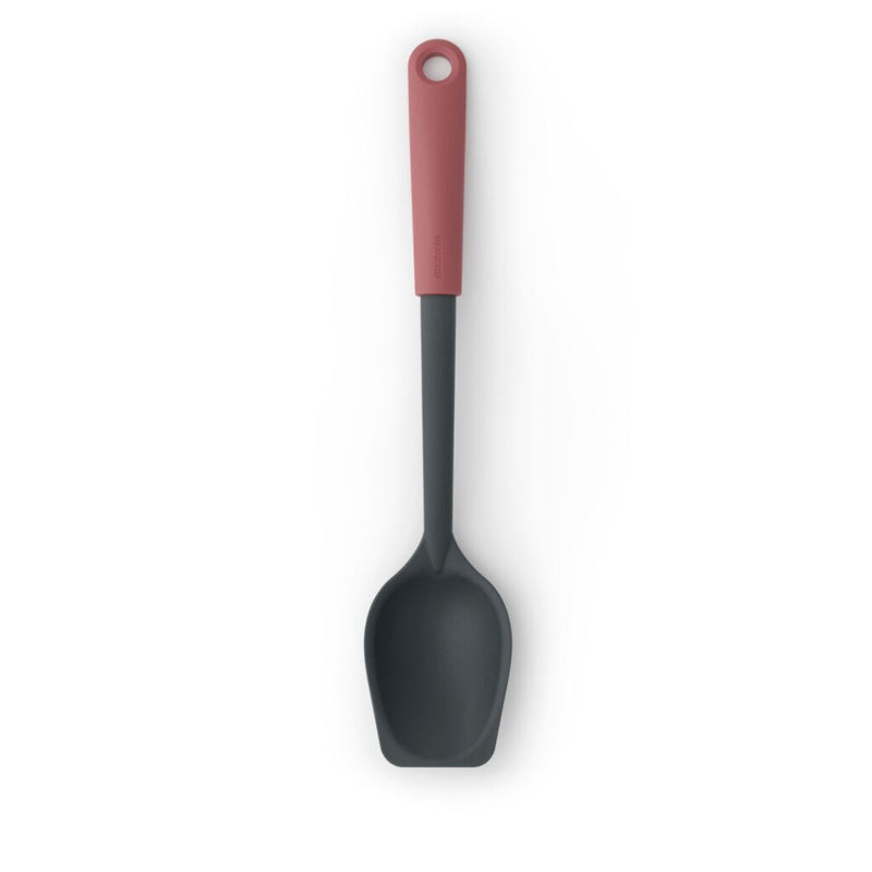 Brabantia Tasty+ Opscheplepel + Schraper Aubergine Rood