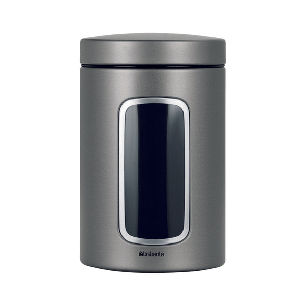 Brabantia Voorraadbus met Venster 1.4L Platinum