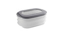 Sunware Home Vleeswarendoos 3-Laags Grijs/Transparant