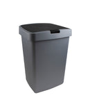 Sunware Delta Prullenbak Met Klep 50 L Antraciet